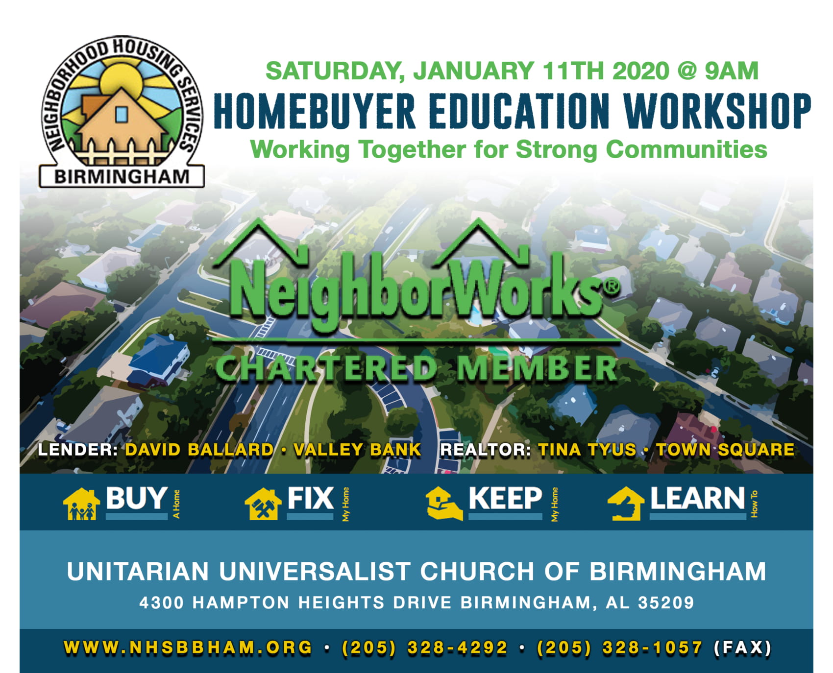 Events Neighborhood Housing Services of Birmingham